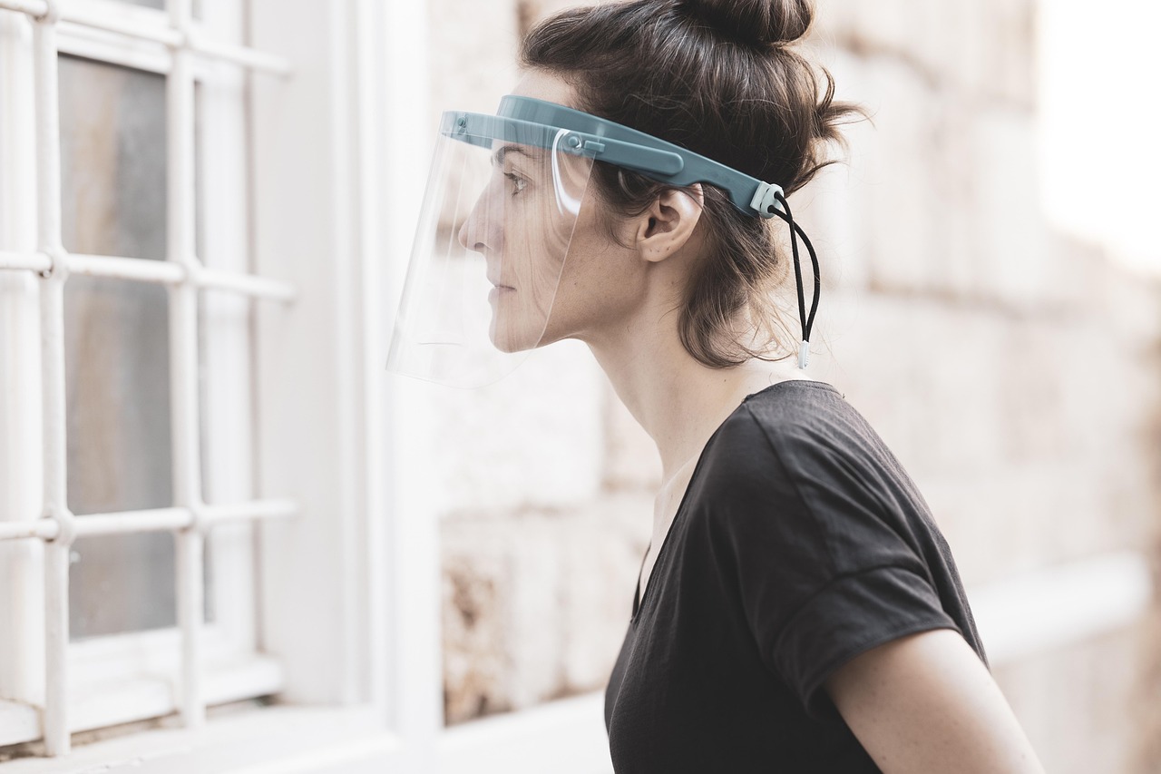 coronavirus, mask, woman, portrait, street, quarantine, virus, epidemic, infection, disease, protection, health, pathogen, hygiene, flu, panic, cleaning, rebel, girl, model, pose, beautiful, youth, window, house